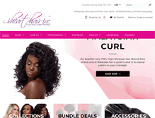 Tablet Screenshot of ihearthairinc.com